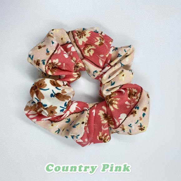 Set of 9 Scrunchies Satin Scrunchies - Picture 7 of 10